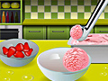 Permainan Homemade Strawberry Ice Cream