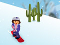 Permainan Dora Snow skates