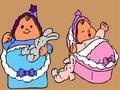 Permainan Online coloring baby twins