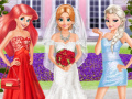 Permainan Frozen And Ariel Wedding