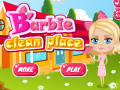 Permainan Barbie Clean Place