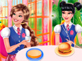 Permainan Princesses Burger Cooking