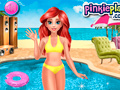 Permainan Mermaid Princess Pool Time