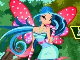 Permainan Winx Flora Dress Up 