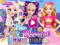 Permainan Elsa and Rapunzel Princess Rivalry