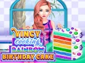 Permainan Vincy Cooking Rainbow Birthday Cake