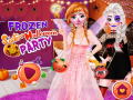 Permainan Frozen Sisters Halloween Party