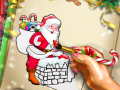 Permainan Santa Christmas Coloring