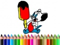 Permainan Back To School: Mouse Coloring