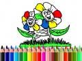 Permainan Back to School: Flowers Coloring