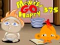 Permainan Monkey Go Happy Stage 375