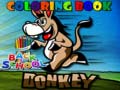 Permainan Back To School Coloring Book Donkey