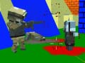 Permainan Shooting Zombie Blocky Gun Warfare