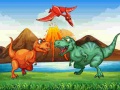 Permainan Colorful Dinosaurs Match 3