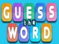 Permainan Guess The Word