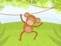 Permainan Funny Monkeys Coloring