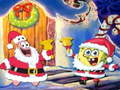 Permainan SpongeBob Christmas Jigsaw Puzzle