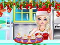 Permainan Sister Princess Christmas Cupcake Maker