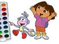 Permainan Dora The Explorer Coloring Book