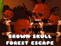 Permainan Brown Skull Forest Escape