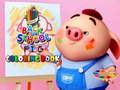 Permainan Back To School Coloring Book Pig