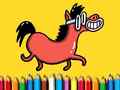 Permainan Back To School: Pony Coloring Book