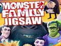 Permainan Monster Family Jigsaw 