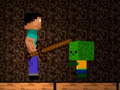 Permainan Noob vs Zombies - Forest biome
