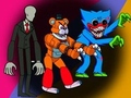 Permainan Monsters Attack Among Us Squad