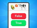 Permainan True False - Quiz