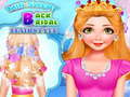 Permainan Mia Swept Back Bridal Hairstyle