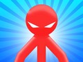 Permainan Red Stickman vs Monster School