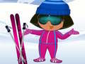 Permainan Dora Ski Dress up 