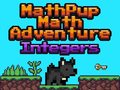 Permainan MathPup Math Adventure Integers