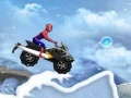 Permainan Spiderman Snow Scooter
