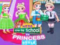 Permainan Little Girls School vs Princess Style