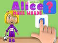 Permainan World of Alice Make Words