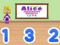 Permainan World of Alice  Sequencing Numbers