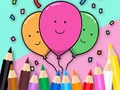 Permainan Coloring Book: Celebrate-Balloons