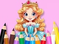 Permainan Coloring Book: Flower Princess