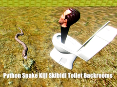 Permainan Python Snake Kill Skibidi Toilet Backrooms