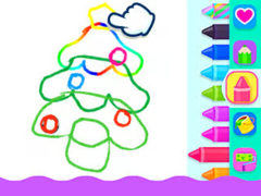 Permainan Toddler Drawing: Tree