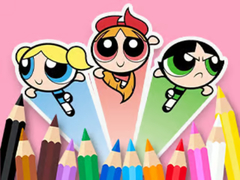 Permainan Coloring Book: The Powerpuff Girls