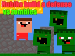 Permainan Nubiks build a defense vs zombies
