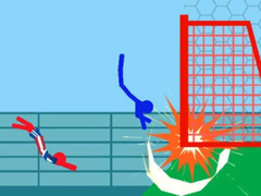 Permainan Ragdoll Soccer: 2 Players