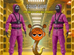 Permainan Squid Game Sprunki Escaped Backrooms
