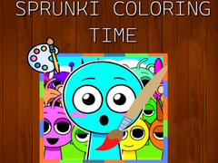 Permainan Sprunki Coloring Time