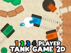 Permainan 1 2 3 4 Player Tank Game 2D