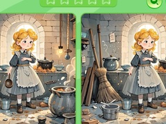 Permainan Find The Differences: Cinderella