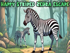 Permainan Happy Striped Zebra Escape 